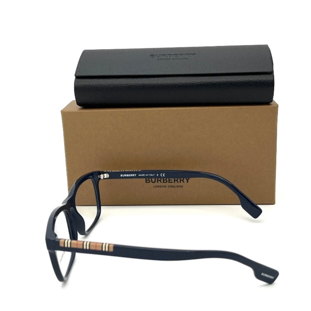 BURBERRY ELM BE2334 3961 Dark Blue / Demo Lens 55mm Eyeglasses - Picture 5 of 8